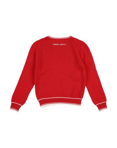 Alberta Ferretti Merry Christmas Jumper In Red