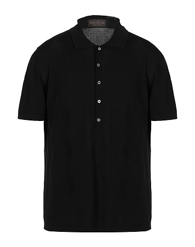 FABRIZIO DEL CARLO Jumper Black 100% Cotton