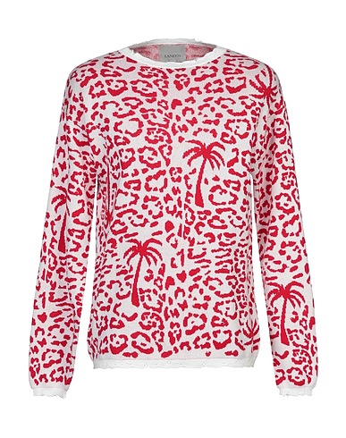 LANEUS Jumper Red 100% Cotton