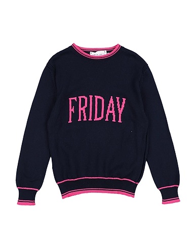 ALBERTA FERRETTI プルオーバー ミッドナイトブルー コットン 100%