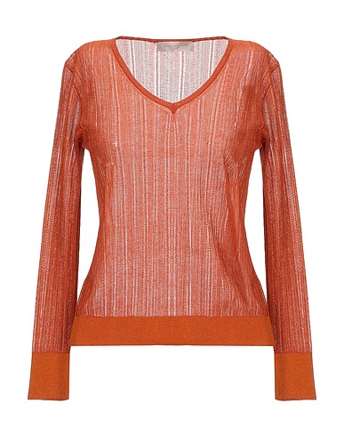 L' AUTRE CHOSE Pullover Braun 75% Viskose, 25% Polyamid
