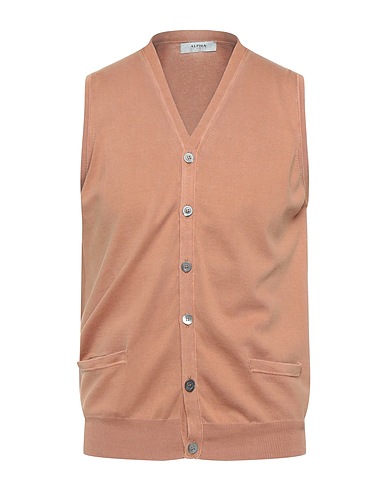 ALPHA STUDIO Cardigan Nocciola 100% Cotone