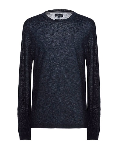 WOOLRICH Pullover Nachtblau 100% Leinen