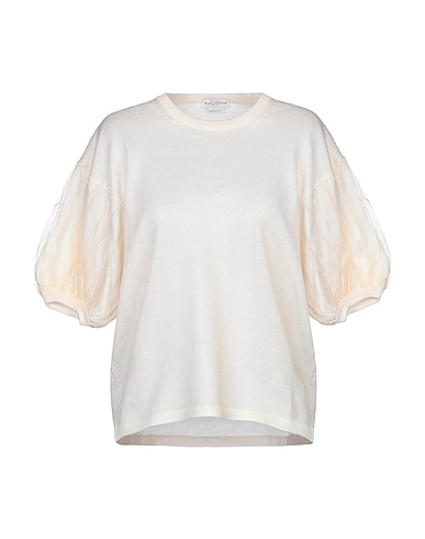 BALLANTYNE Pullover Avorio 100% Poliestere, Cotone