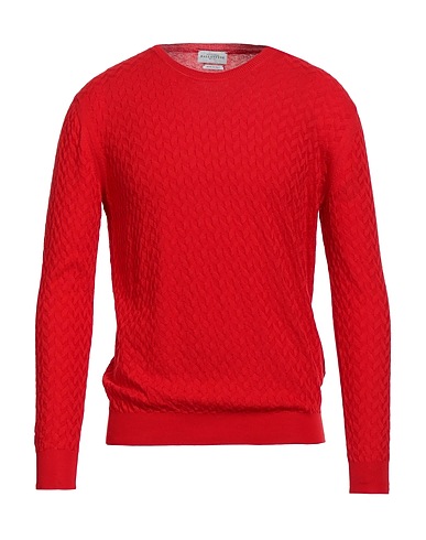 BALLANTYNE Jersey Rojo 82% Algodón, 18% Poliamida