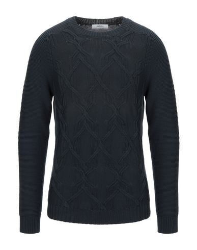 Alpha Studio Sweaters In Blue