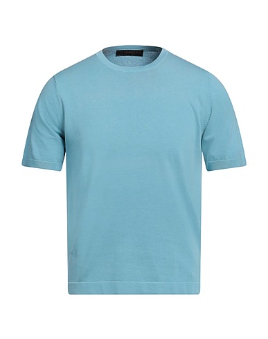 JEORDIE'S Jumper Sky blue 100% Cotton