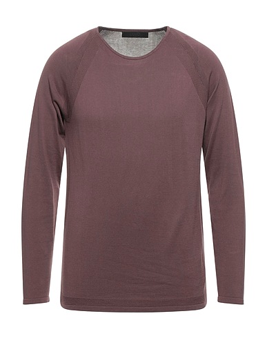 LIU •JO MAN Jumper Light brown 100% Cotton