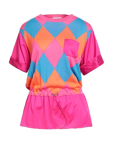 BALLANTYNE Pullover FUCSIA 100% Coton