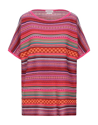 BALLANTYNE Jumper Fuchsia 100% Cotton