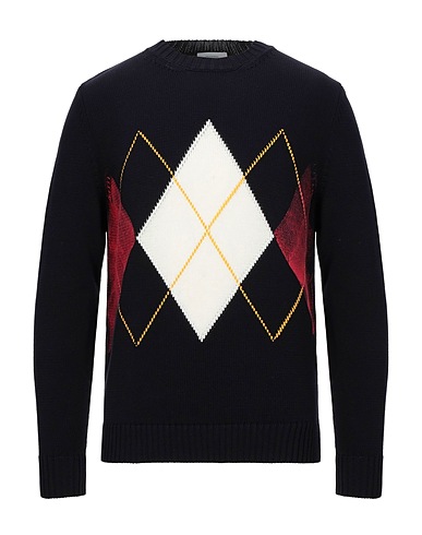 BALLANTYNE Pullover Blu notte 100% Cotone