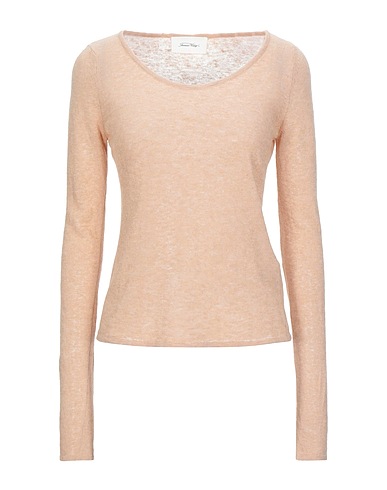 AMERICAN VINTAGE Sweater Beige 55% Viscose, 45% Linen