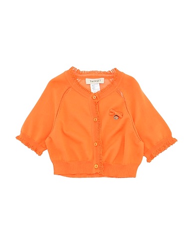 TWINSET Shrug Orange 65% Viscose, 35% Polyamide
