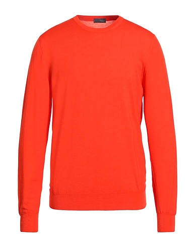DRUMOHR Jumper Orange 100% Super 140s Wool