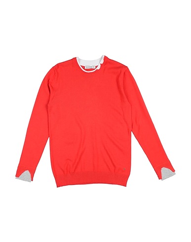 MANUEL RITZ Jumper Orange 100% Cotton