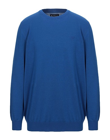 BARBOUR Jumper Blue 100% Cotton