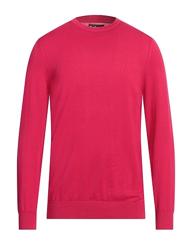 BARBOUR Sweater Garnet 100% Cotton
