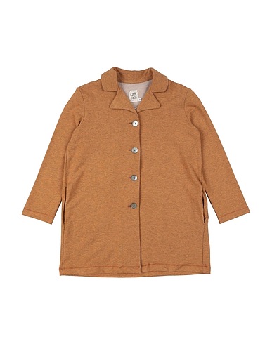 CAFFÉ D'ORZO Cardigan Camel 70% Viscose, 27% Cotton, 3% Elastane