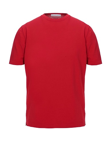 FILIPPO DE LAURENTIIS Jumper Red 100% Cotton