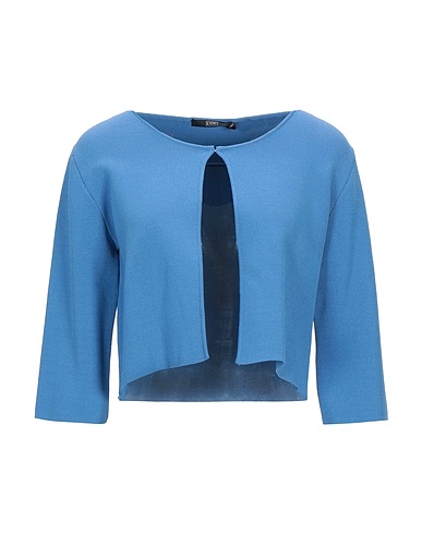 SEVENTY VENEZIA Cardigan Sky blue 58% Viscose, 41% Polyamide, 1% Elastane