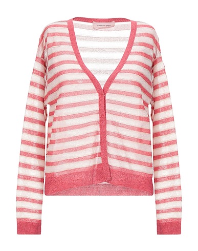 TWENTY EASY by KAOS Cardigan Fuchsia 75% Viscose, 16% Polyester, 9% Polyamide