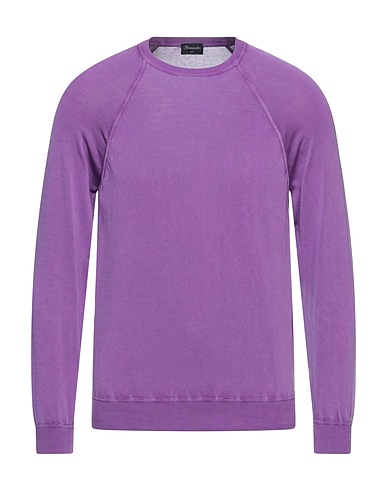 DRUMOHR Sweater Purple 100% Cotton