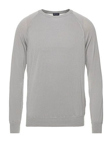 DRUMOHR Sweater Light grey 100% Cotton