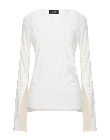MAISON FLÂNEUR Jumper Ivory 90% Modal, 10% Cashmere