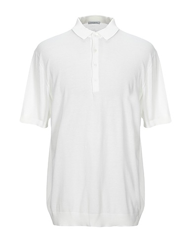 PAOLO PECORA Sweater White 100% Cotton