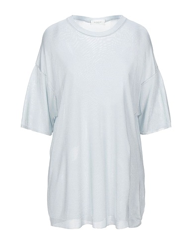 ZANONE Pullover Celeste 100% Viscosa