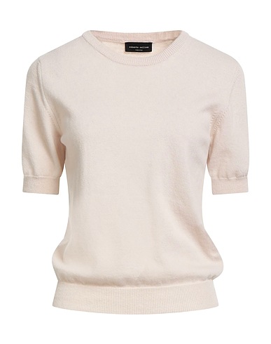 ROBERTO COLLINA Pullover Beige 100% Seta