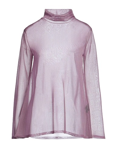 UNDERCOVER Polo neck Mauve 55% Nylon, 45% Polyester