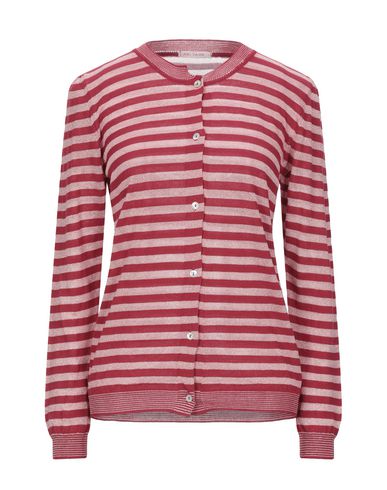 Miki Thumb Cardigans In Red