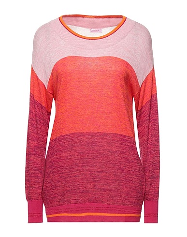 ROSSOPURO Jumper Orange 95% Viscose, 4% Cotton, 1% Metallic fiber