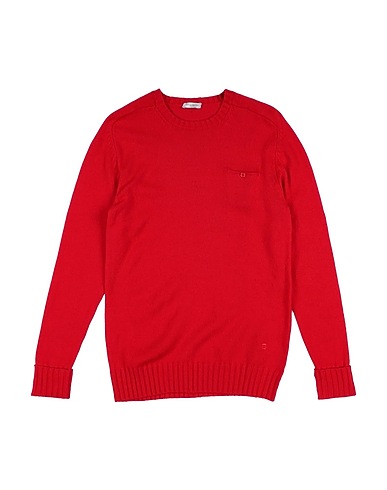 PAOLO PECORA Jumper Red 33% Viscose, 23% Nylon, 20% Cotton, 20% Lambswool, 4% Cashmere