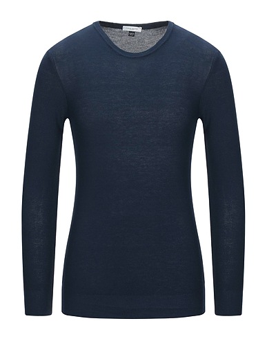 PAOLO PECORA Jumper Midnight blue 100% Cotton