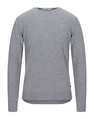 LIU •JO MAN Jumper Grey 70% Virgin Wool, 30% Cashmere