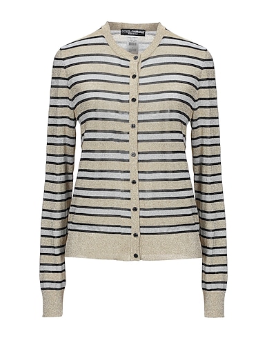 DOLCE&GABBANA Strickjacke Gold 70% Viskose, 30% Polyester