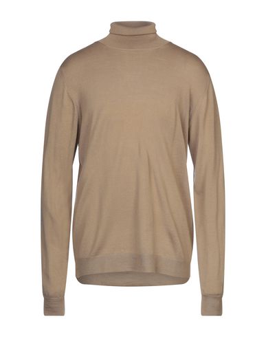 Grey Daniele Alessandrini Turtlenecks In Sand