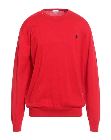 U.S.POLO ASSN. Pullover Rot 100% Baumwolle