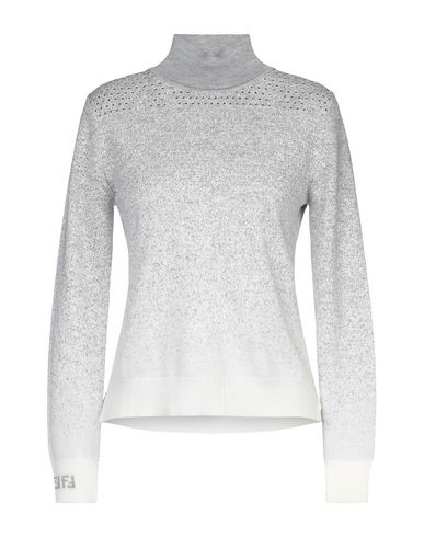 Fendi Turtleneck In Light Grey