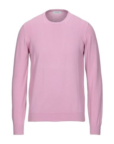 Alpha Studio Man Sweater Pink Size 48 Cotton