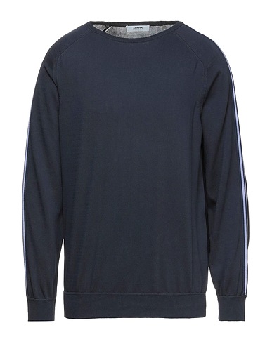 ALPHA STUDIO Jumper Midnight blue 100% Cotton