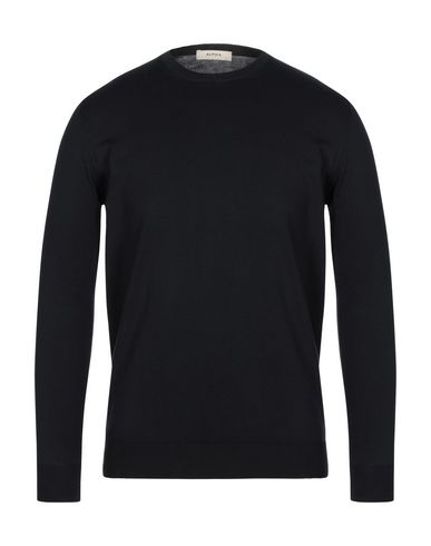 Alpha Studio Sweaters In Black