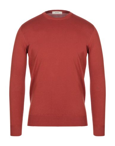 Alpha Studio Sweaters In Rust