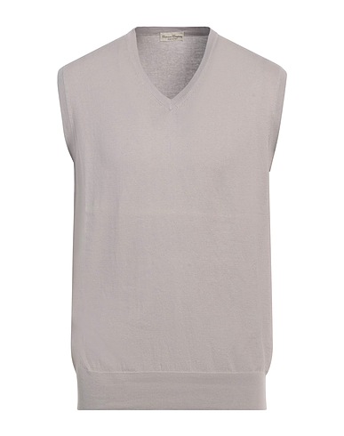 CASHMERE COMPANY Jumper Light grey 70% Cotton, 15% Cashmere, 15% Silk