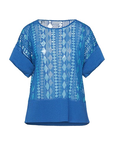 BALLANTYNE Jumper Bright blue 75% Viscose, 25% Polyester