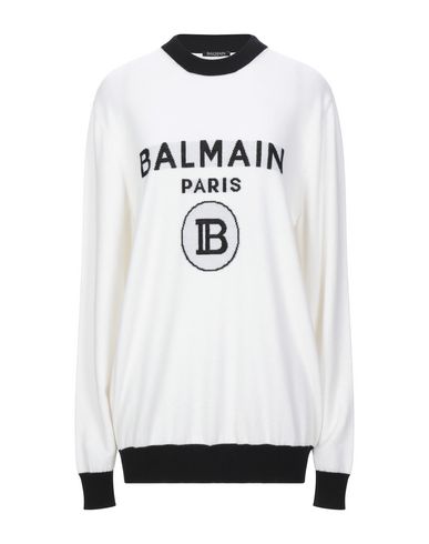 Balmain Sweaters In Ivory