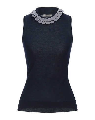 NINA RICCI Pullover Nachtblau 90% Wolle, 10% Kaschmir, Polyester