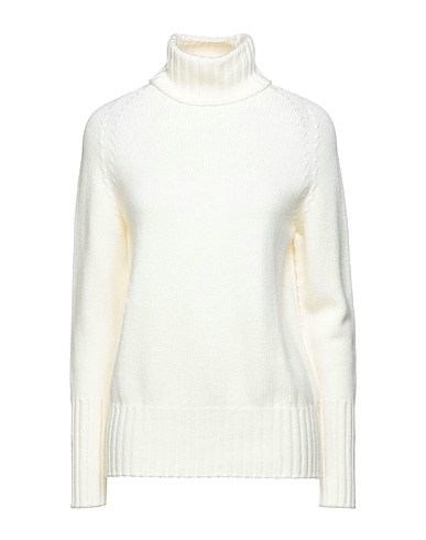 DRUMOHR Polo neck Ivory 100% Merino Wool